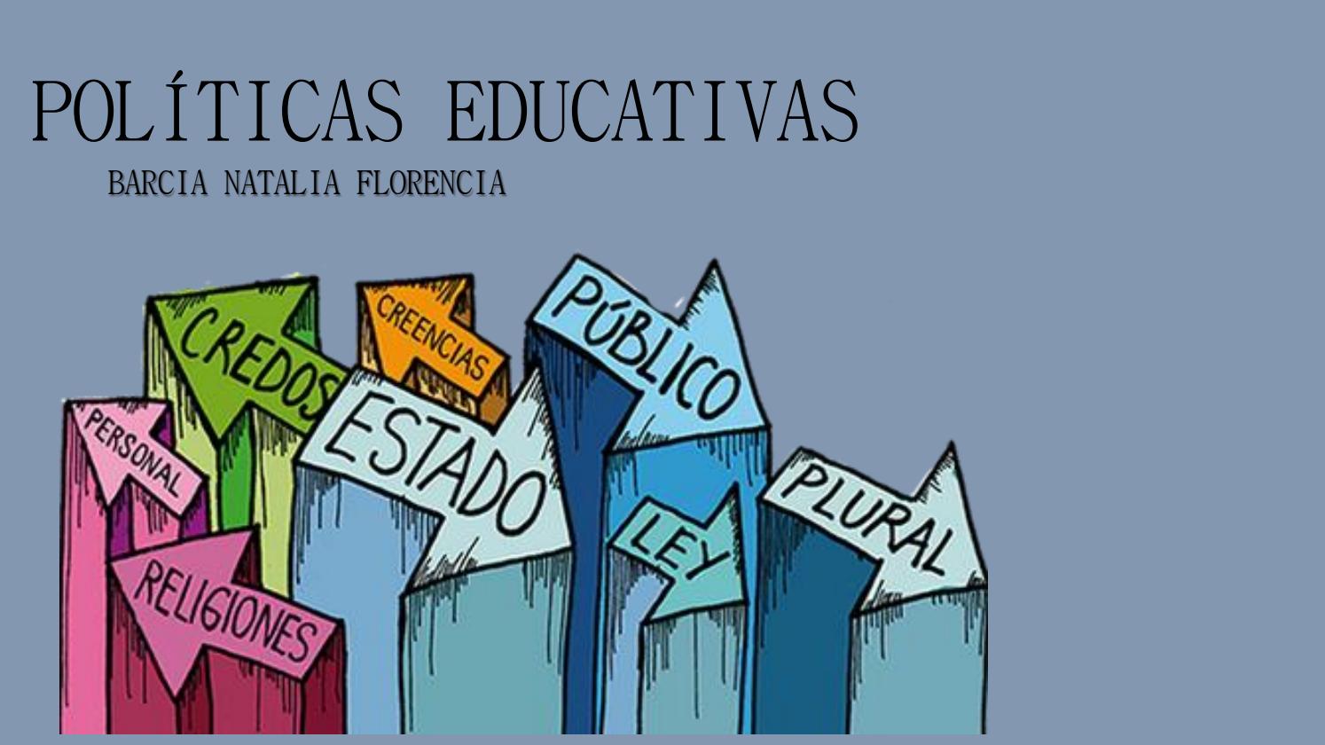 ANÁLISIS DE POLÍTICAS EDUCATIVAS EMERGENTES